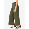 Jessica London Women's Plus Size Stretch Knit Wide Leg Pant - 4 of 4