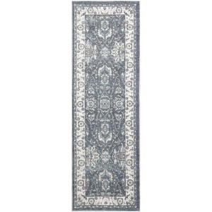 Nourison Astra Machine Washable Vintage Bordered Indoor Rug - 1 of 4