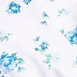 Blue/White Floral Print