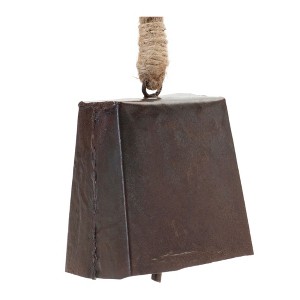 Melrose Oversized Cow Bell Ornament (Set of 4) - 1 of 3