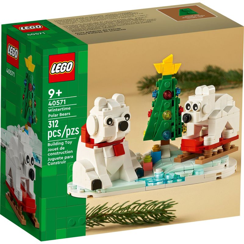 LEGO Wintertime Polar Bears Stocking Stuffer 40571, 1 of 9