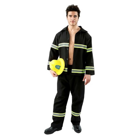 Fireman Adult Costume One Size : Target