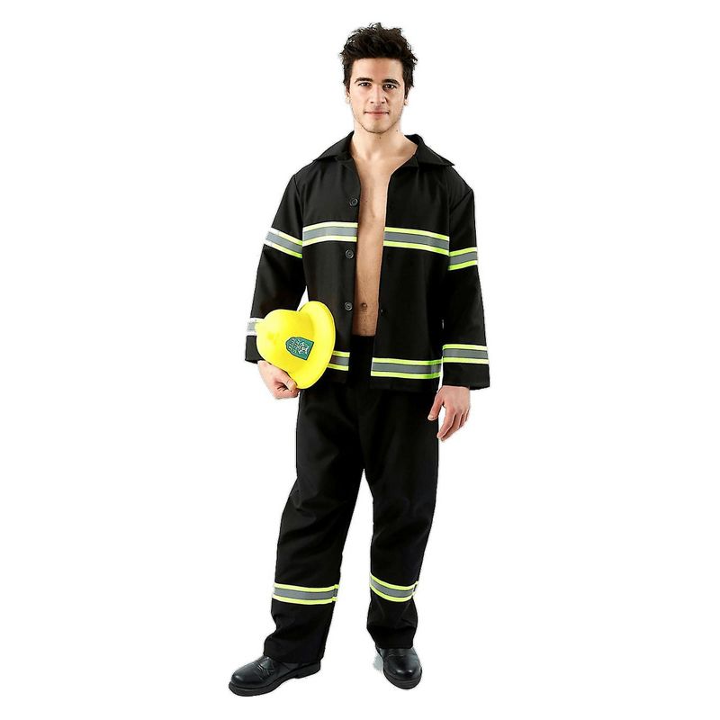Fireman Adult Costume One Size, 1 of 2