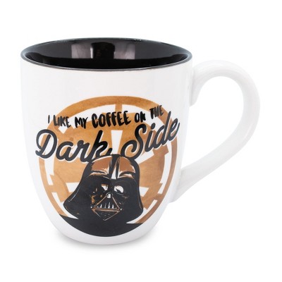 Silver Buffalo Star Wars Darth Vader Ceramic Tea Cup | Holds 9 Ounces