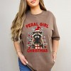 Simply Sage Market Women's Feral Girl Christmas Short Sleeve Garment Dyed Tee - 2 of 4