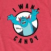 Boys' - Monsters,Inc. - Sulley I Want Candy Vampire Short Sleeve Graphic T-Shirt - 2 of 4