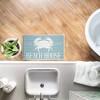 Stupell Industries Beach House Entry Crab Printed Plush Bath Mat And Bath Rug, Design By Kim Allen, 18"X30" - 4 of 4