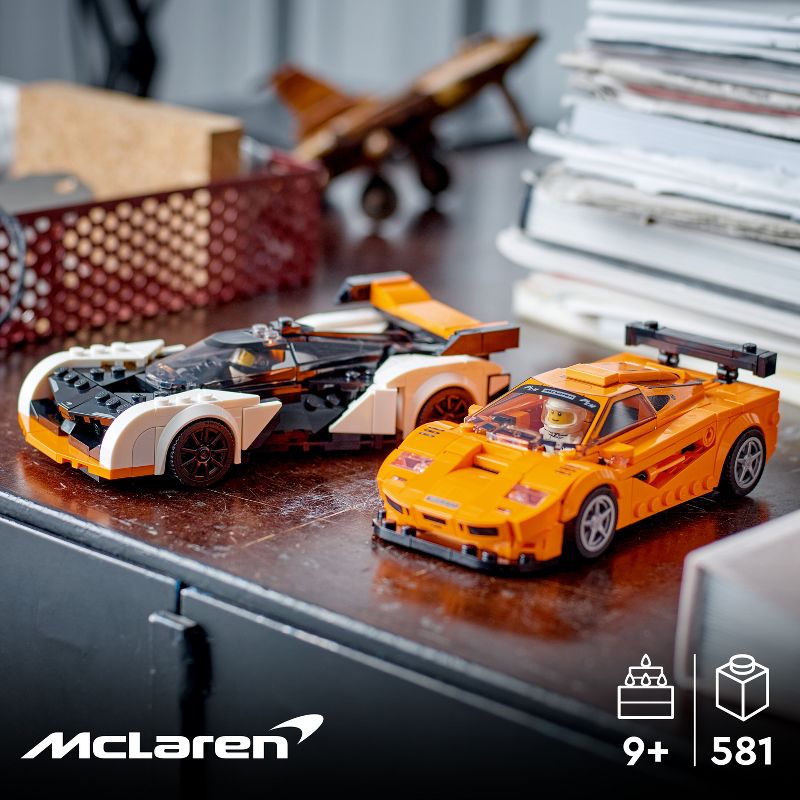 LEGO Speed Champions McLaren Solus GT &#38; McLaren F1 LM 76918, 3 of 10