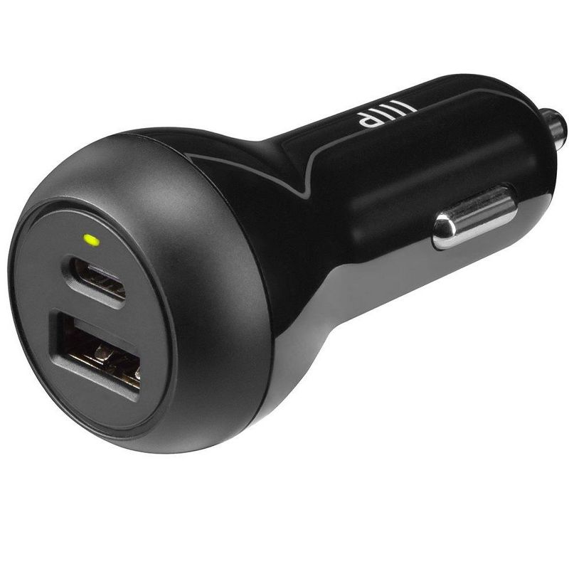 Monoprice 2-Port 39W USB Car Charger | Compatible with iPhone 13/12/11 pro/XR/x/7/6s, iPad Air 2/Mini 3, Samsung Note 9/S10/S9/S8, 1 of 7