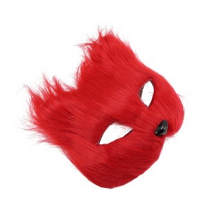 Unique Bargains Long-haired Foxes Party Mask 1 Pc - 1 of 4