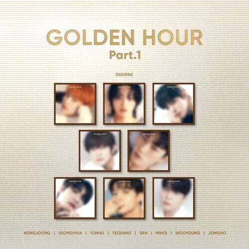 ATEEZ GOLDEN HOUR HMV デジパック CDセット ホンジュン② 11th Mini Album: GOLDEN HOUR : Part.2 ＜TO Ver