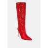 Sitarah Sequin Embellished Stiletto Long Boots Women - 2 of 4