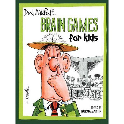 Don Martin Brain Games For Kids - (Paperback)