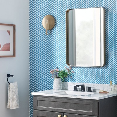 Wells Aged Brass Dimmable One-Light Wall Sconce