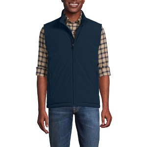 Lands' End Men's Non-Quilted Insulated Commuter Vest - 1 of 4