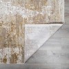Hauteloom Jera Luxury Fringed Faux Silk Rug - 3 of 4