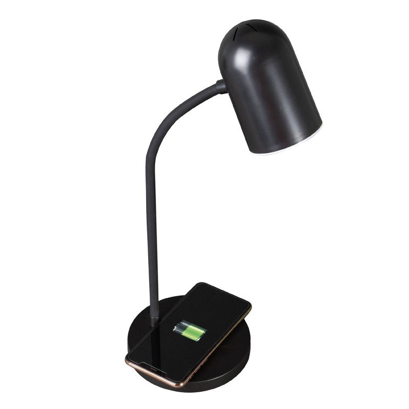 LED Brody Wireless Charging Desk Lamp - OttLite, 1 of 4