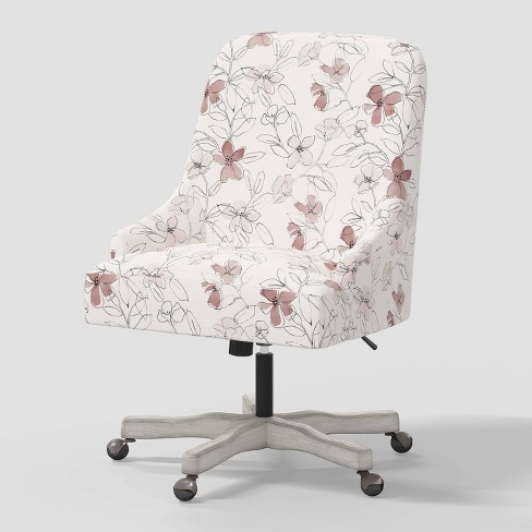 Makeover Monday: Eastlake Chair with Floral Fabric