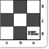 Bobby Fischer Tournament Roll Up Travel Chess Board - 20 inches - Mousepad Style - image 2 of 3