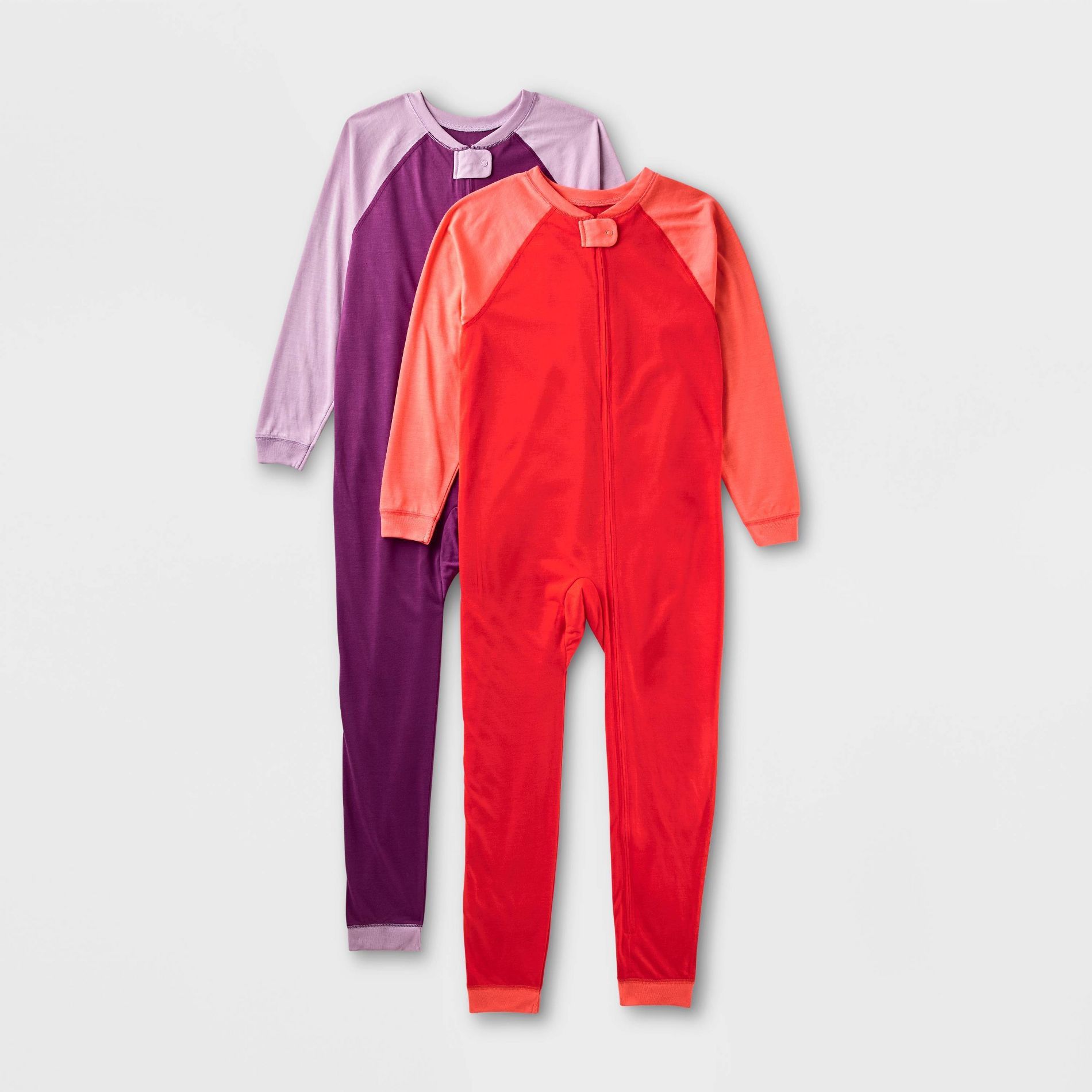 Kids' 2pk Adaptive Reversible Pajamas - Cat & Jack™ Blue/Green XS