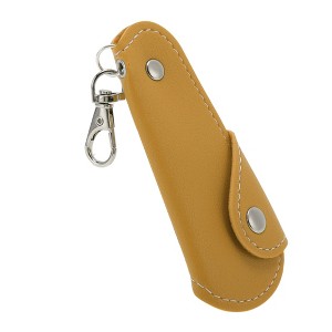 Unique Bargains Faux Leather Keychain Shoe Horn 1 Pc - 1 of 4