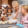 Cheer Collection 30-Piece Cake Decorating Kit with 24 High Quality Stainless Steel Tips, Reusable Pastry Bags, Couplers & Storage Case - 3 of 4