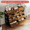 10-Drawer Dresser for Bedroom, Fabric Storage Dresser for Bedroom, Living Room, or Entryway - 3 of 4