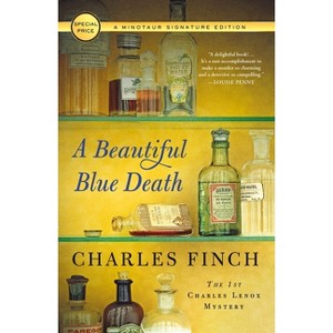 A Beautiful Blue Death - (Charles Lenox Mysteries) by  Charles Finch (Paperback) - 1 of 1