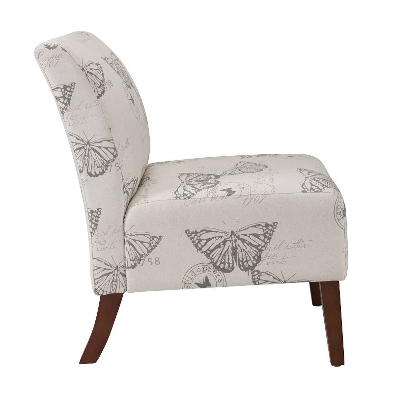 Lily Upholstered Sailing Chair - Linon, 4 of 18