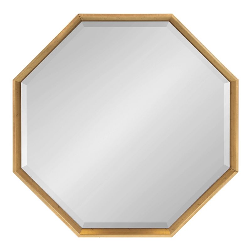 Calder Octagon Wall Mirror Gold - Kate & Laurel All Things Decor, 2 of 6