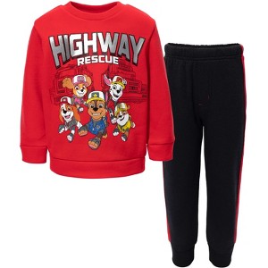 Nickelodeon Paw Patrol Sweatshirt and Fleece Pants Outfit Set Little Kid to Big Kid - 1 of 4