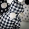 8.5"H Sullivans Patterned Textile Bunny Set of 3  Multicolored - 2 of 3