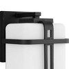 Progress Lighting Ellery 1-Light Outdoor Black Wall Lantern with Opal Glass - 4 of 4