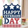 Big Dot of Happiness Happy Veterans Day - Patriotic Thank You Giant Greeting Card - Big Shaped Jumborific Card - 2 of 4