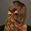 Unique Bargains Women's Halloween Bow Ribbon Duckbill Clip 1 Pc - 2 of 4