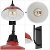 12.25" 1-Light Stanley Farmhouse Industrial LED Gooseneck Arm Outdoor Sconce - JONATHAN Y - 3 of 4