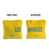 Skip's Garage | Gameday Los Angeles Yellow Synergy Pro Cornhole Bags (Set of 4) - 2 of 4