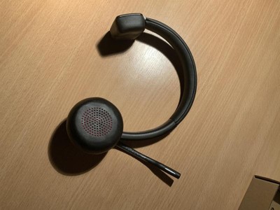 Poly - Voyager 4320 UC - Auriculares inalámbricos (Plantronics) -  Auriculares con micrófono Boom - Conéctate a PC/Mac a través de adaptador  Bluetooth