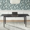 Tilo Butterfly Extendable Dining Table Dark Brown - Buylateral: Rubberwood, Seats 6, Modern Style - image 3 of 4