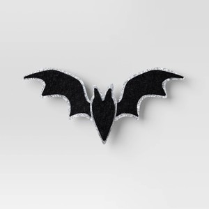 4pk Halloween Clip-on Bat Figurines - Hyde and EEK! Boutique™ Black - 1 of 4