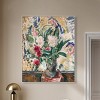 Art Remedy Alfred Henry Maurer - Flowers in a Vase Vintage Classic Roses Wall Art Framed - 2 of 4