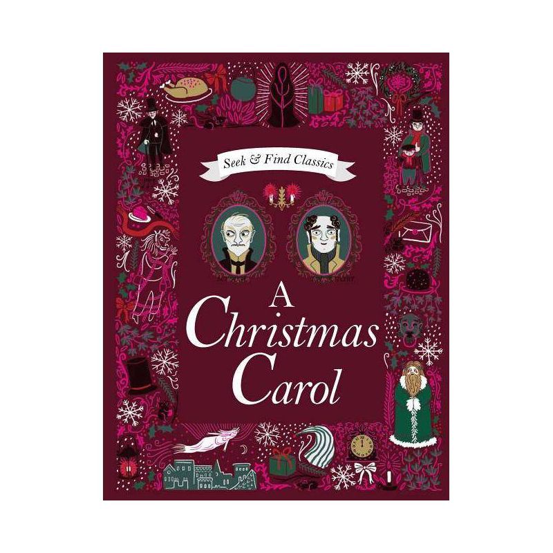 A Christmas Carol - (Seek and Find Classics) Abridged by  Sarah Powell (Hardcover), 1 of 2