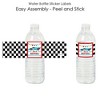 Big Dot of Happiness Let's Go Racing - Racecar - Race Car Birthday Party or Baby Shower Water Bottle Sticker Labels - Set of 20 - 2 of 4