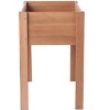 Maliang Raised Garden Bed with Legs, Elevated Wooden Planter Box for Outdoor Plants Flowers Fruits Vegetable Herb Growing - 4 of 4