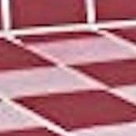 burgundy and white