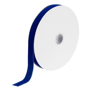 Unique Bargains Soft Single Face Spool Silky Velvet Ribbon for Bouquets DIY Crafts - 1 of 3
