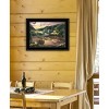 "Lakefront Camping II" By Ed Wargo, Ready to Hang Framed Print, Black Frame - 2 of 4