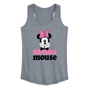 Women's - Disney - Mama Mouse Minnie Graphic Racerback Tank - 1 of 4