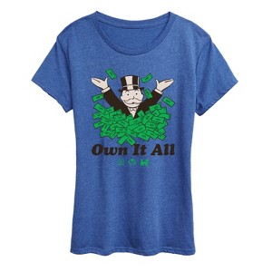 Women's - Monopoly - Own It All Short Sleeve Graphic T-Shirt - 1 of 4
