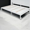Mshliw Queen Size Murphy Wall Bed with Top Cabinets and Wine Rack, Space-Saving Wall Bed with Folding Mechanism for Home Office or Studio - 2 of 4